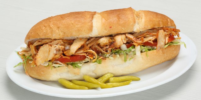 Grilled Chicken Doner Sandwich