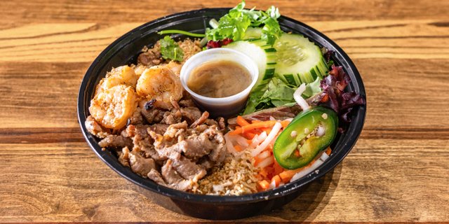 Surf & Turf Banh Mi Bowl Boxed Lunch