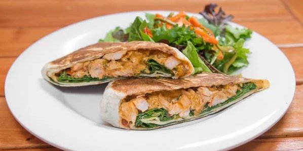 Cajun Chicken Wrap