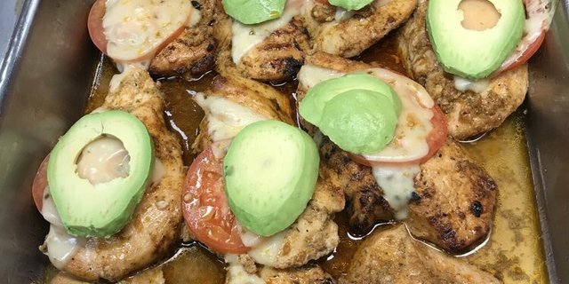 Chicken Avocado Plate