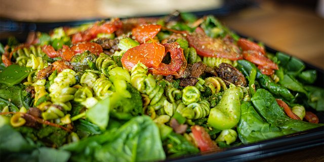 Spinach Pasta Salad
