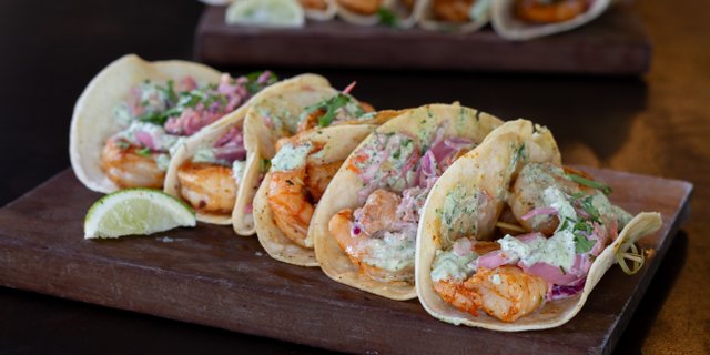 Wood-Grilled Shrimp Tacos
