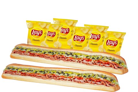 Subs & 24 Chips Party Bundle