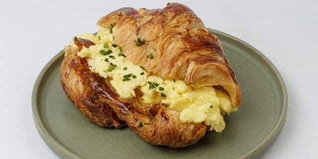 Egg & Cheese Croissant Sandwich