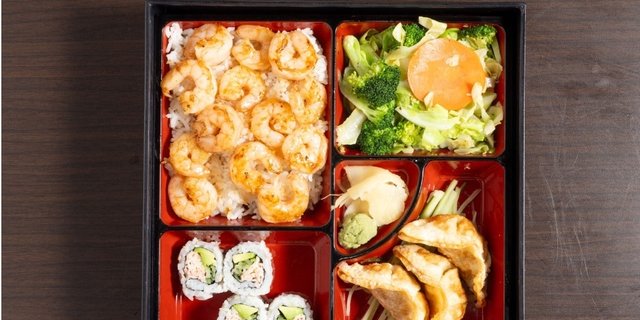 Shrimp Bento Box
