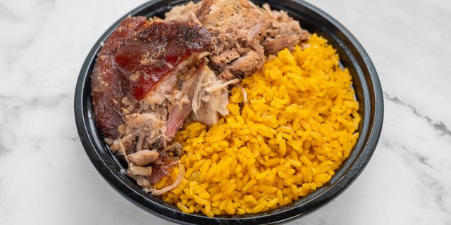 Pork W/ Rice Boxed lunch