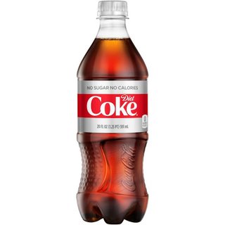 20oz BOTTLED DIET COKE