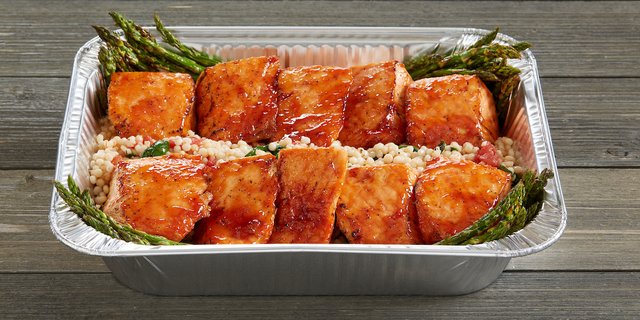 Cherry-Chipotle-Glazed Salmon