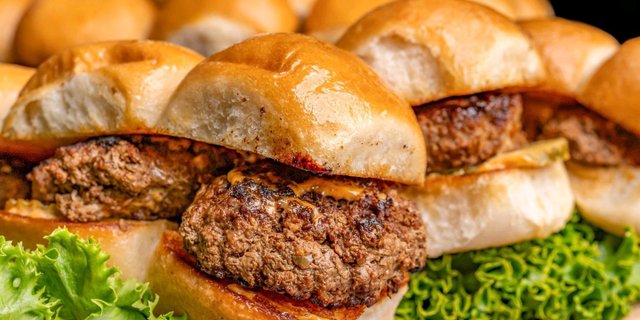 36 Veggie Burger Sliders