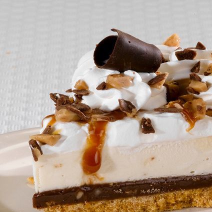 Heath Crunch Cheesecake Slice
