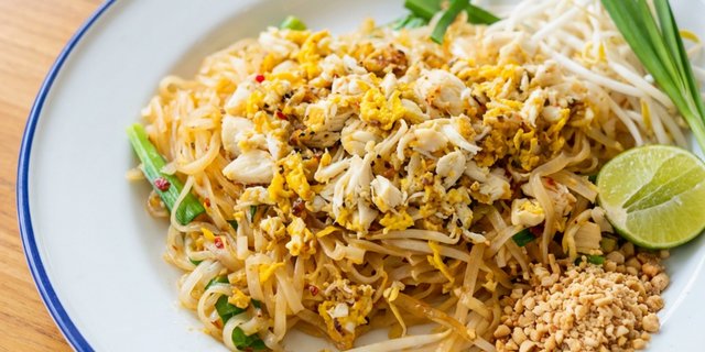 Crab Pad Thai