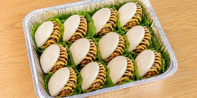 Pork Belly Bao Tray