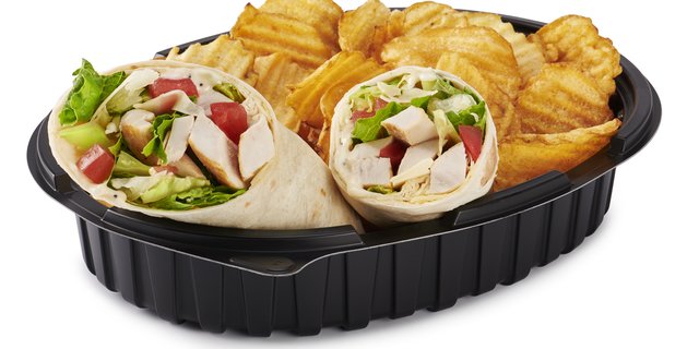 Everything Chicken Caesar Wrap Boxed Meal
