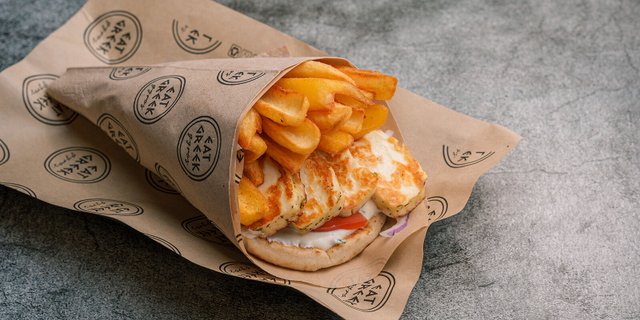 Halloumi Gyro
