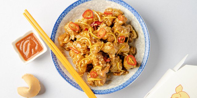 Orange Chicken Boxed Meal