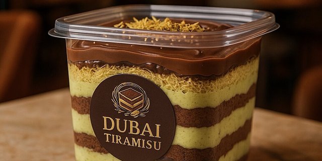 Dubai Chocolate Tiramisu