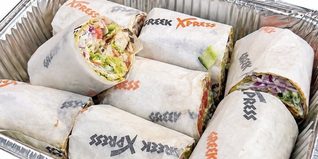 Chicken Souvlaki Wrap
