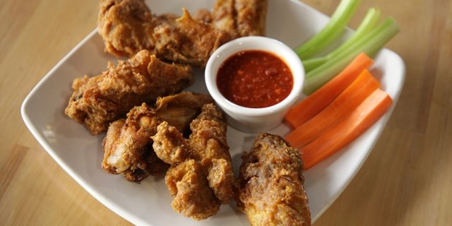 Plain Fried Wings
