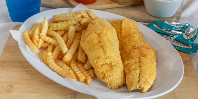 Fried Red Snapper Entree