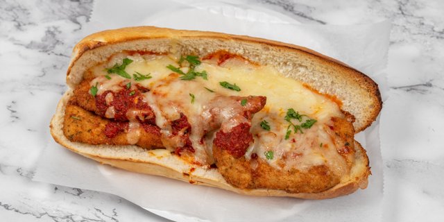 Chicken Parmigiana Hot Sub