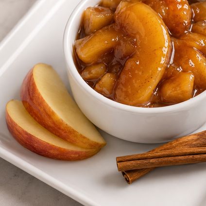 Warm Apple Cinnamon Compote