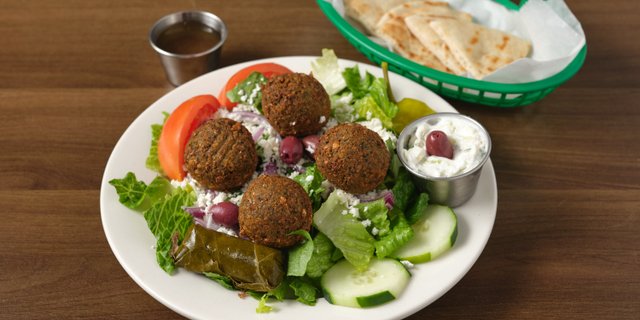 Falafel Greek Salad