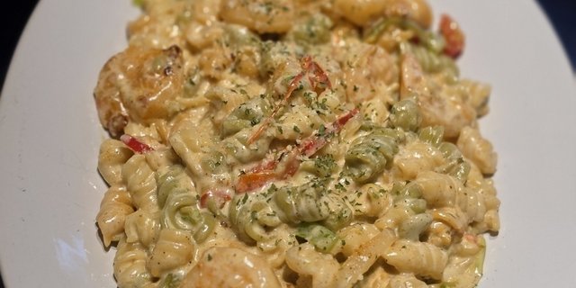 Shrimp Rasta Pasta