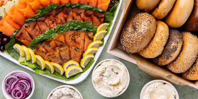 International Smoked Salmon Platter