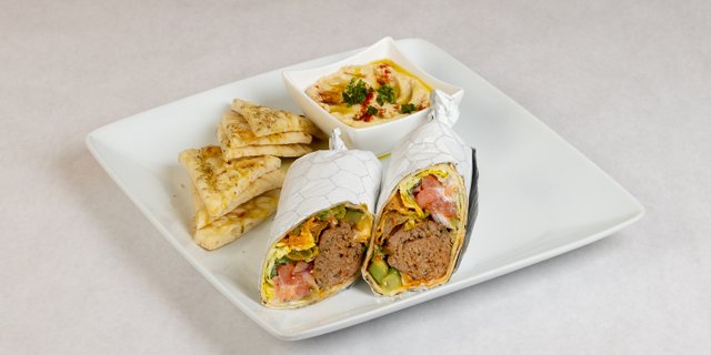 Kofta Kabob Wrap Boxed Lunch