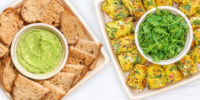 Veggie Omelette Platter