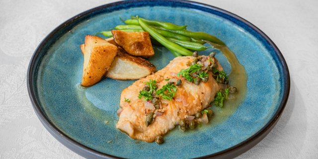 Chicken Piccata Tray