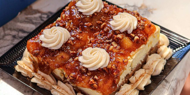 Mini Apple Pie Cheesecake