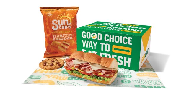 SUBWAY Box Meals - Easy Ordering Black Forest Ham Sandwich