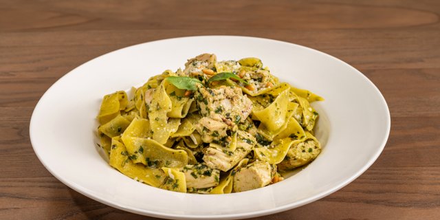 Pesto Pasta Rotisserie Chicken