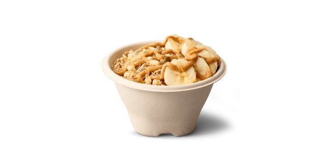 Peanut Butter Banana Crunch Oatmeal
