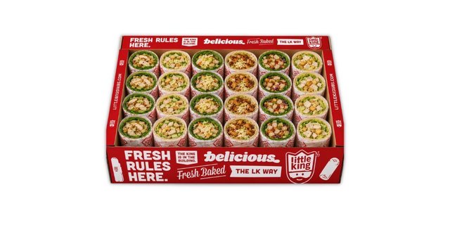 24 Half Wrap Party Box