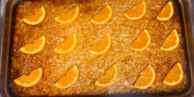 Orange & Honey Cake
