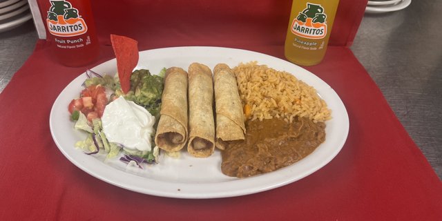 Chicken Fajita Flautas