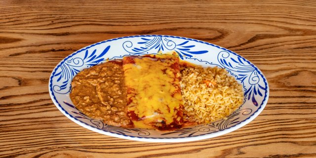 Vegetarian Cheese Enchiladas