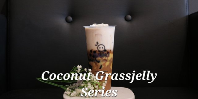 Coconut Milk Grass Jelly