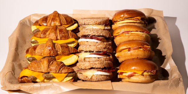 Breakfast Sandwich Platter