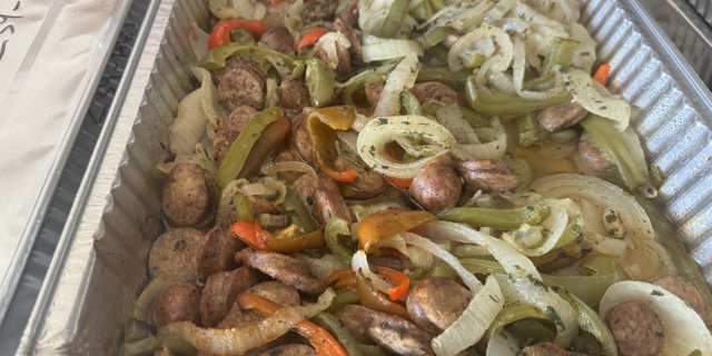 Sausage, Peppers & Onions