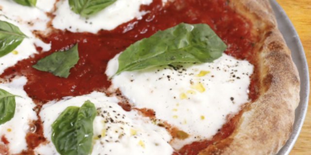 Margherita Burrata Pizza