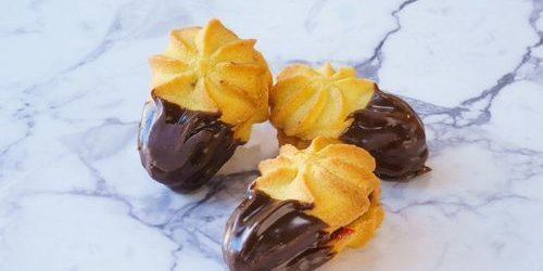 Chocolate Tear Drop Cookies