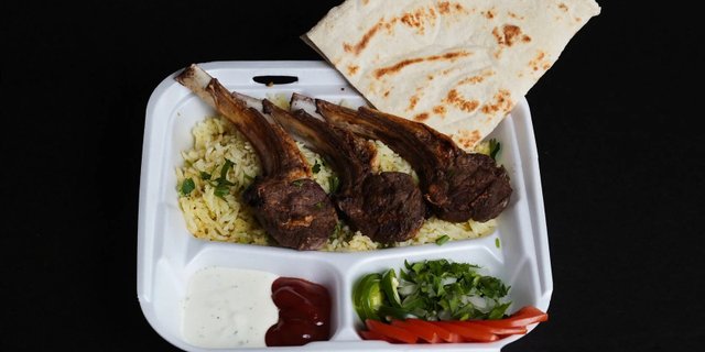 Lamb Chop BBQ Plate