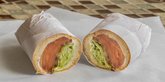 Smoked Salmon Sub Boxed Lunch