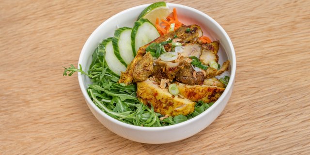 Lemongrass Chicken Rice Bowl