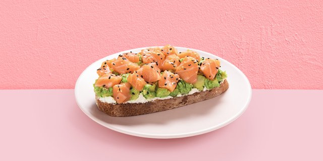Avo & Salmon Toast