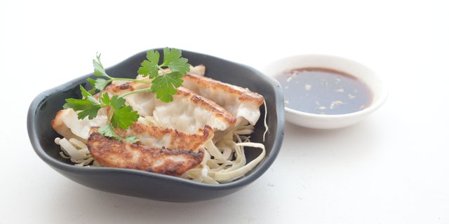 Pork & Chicken Gyosa