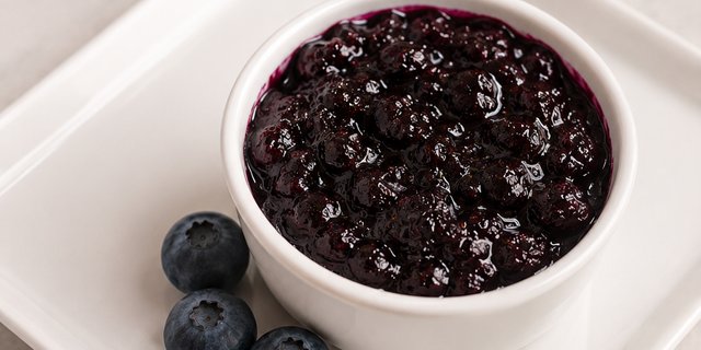 Wild Blueberry Compote